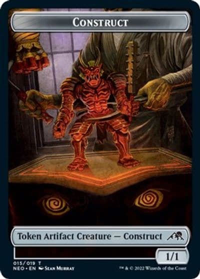 Construct Token 015 Kamigawa: Neon Dynasty Magic card