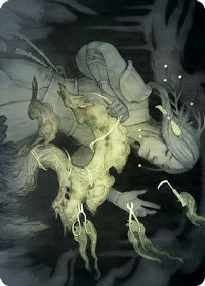Careful Cultivation Art Card Art Series: Kamigawa: Neon Dynasty Magic card
