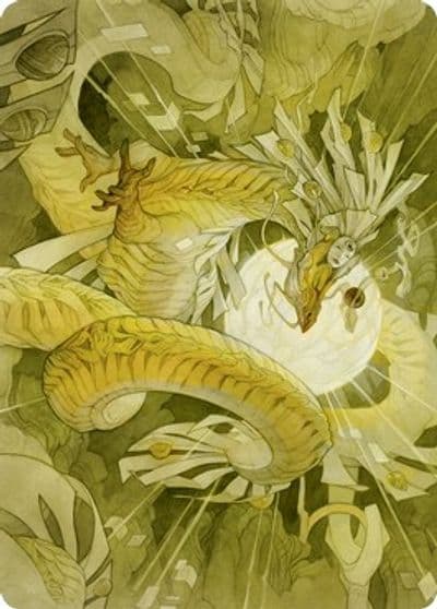 Brilliant Restoration Art Card Art Series: Kamigawa: Neon Dynasty Magic card