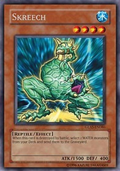 Skreech Gladiator's Assault Yu-Gi-Oh! card