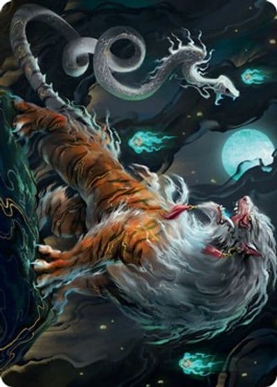 Gloomshrieker Art Card Art Series: Kamigawa: Neon Dynasty Magic card