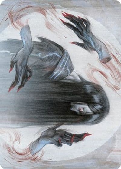 Clawing Torment Art Card Art Series: Kamigawa: Neon Dynasty Magic card