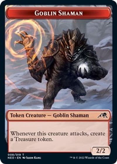 Goblin Shaman Token Kamigawa: Neon Dynasty Magic card