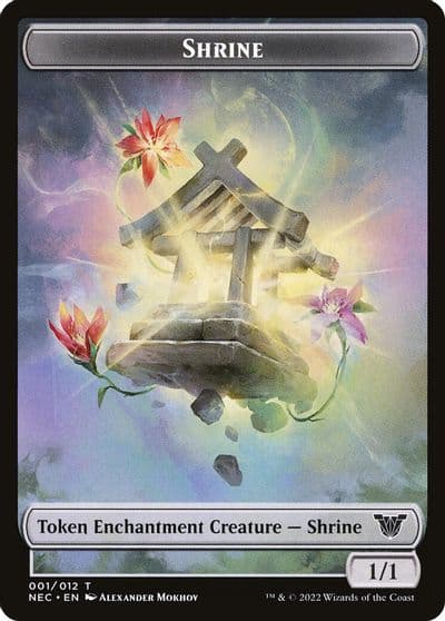 Shrine Token Commander: Kamigawa: Neon Dynasty Magic card