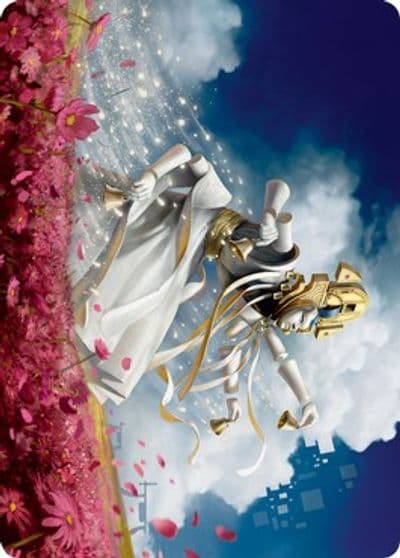 Myojin of Blooming Dawn Art Card Art Series: Kamigawa: Neon Dynasty Magic card