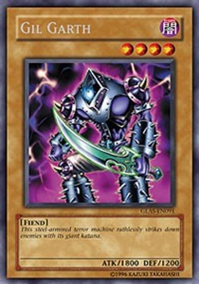 Gil Garth Gladiator's Assault Yu-Gi-Oh! card