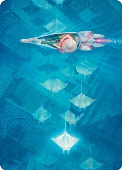 Discover the Impossible Art Card Art Series: Kamigawa: Neon Dynasty Magic card