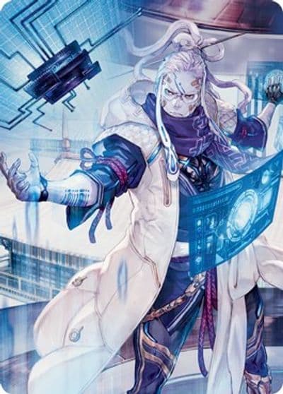 Tameshi Reality Architect Art Card 53 81 Art Series: Kamigawa: Neon Dynasty Magic card