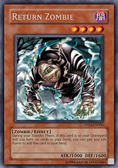 Return Zombie Premium Pack 1 Yu-Gi-Oh! card