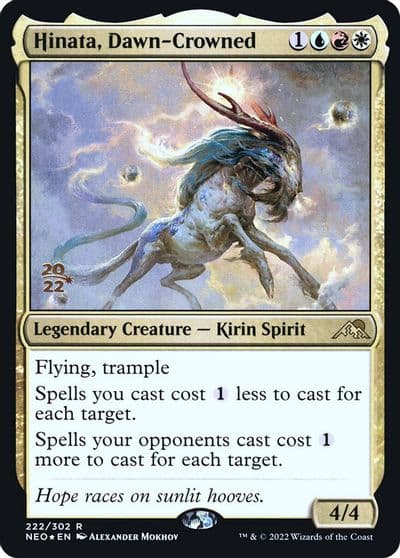 Hinata Dawn Crowned Prerelease Cards Magic card