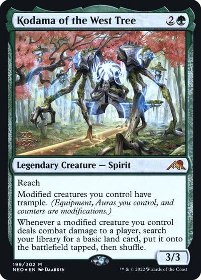 Kodama of the West Tree Prerelease Cards Magic card