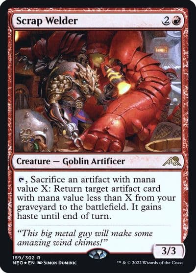 Scrap Welder Prerelease Cards Magic card