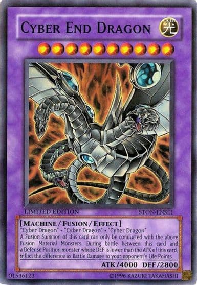 Cyber End Dragon Strike of Neos Yu-Gi-Oh! card