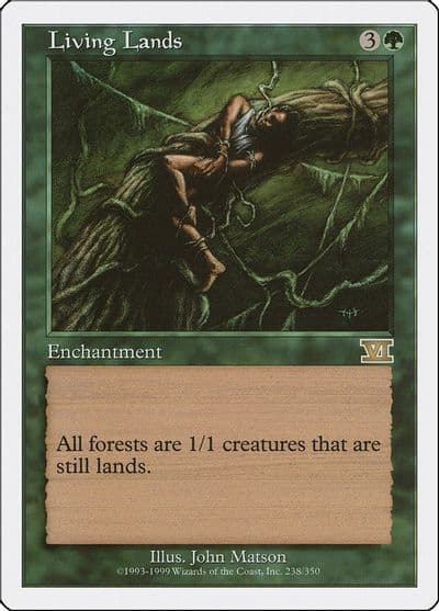 Living Lands Classic Sixth Edition Magic card