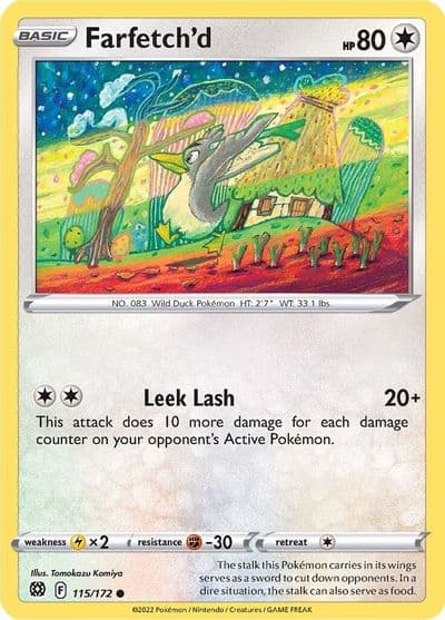 Farfetch'd SWSH09: Brilliant Stars Pokemon card