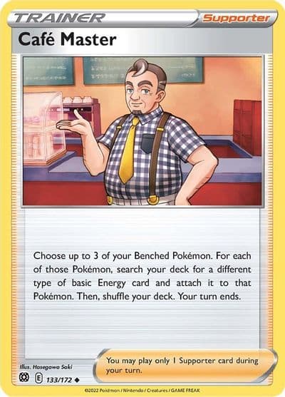 Cafe Master SWSH09: Brilliant Stars Pokemon card