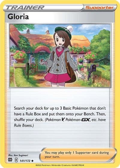 Gloria SWSH09: Brilliant Stars Pokemon card