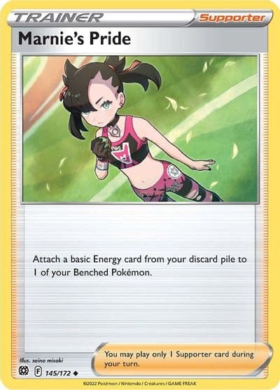 Marnie's Pride SWSH09: Brilliant Stars Pokemon card