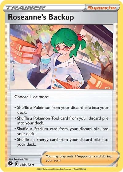 Roseanne's Backup SWSH09: Brilliant Stars Pokemon card
