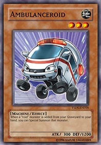 Ambulanceroid Starter Deck: Syrus Truesdale Yu-Gi-Oh! card