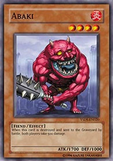 Abaki Starter Deck: Syrus Truesdale Yu-Gi-Oh! card