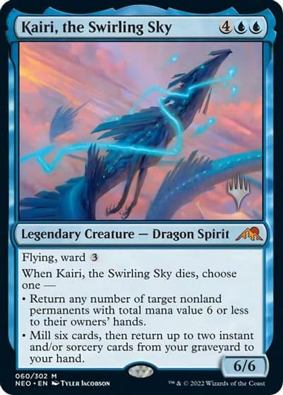 Kairi the Swirling Sky Promo Pack: Kamigawa: Neon Dynasty Magic card