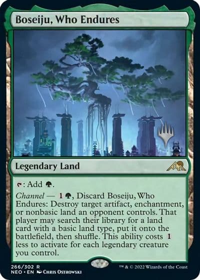 Boseiju Who Endures Promo Pack: Kamigawa: Neon Dynasty Magic card