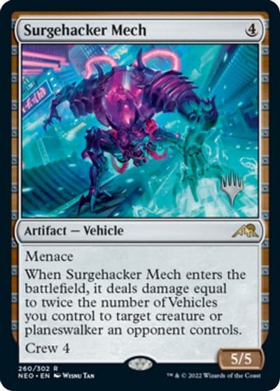 Surgehacker Mech Promo Pack: Kamigawa: Neon Dynasty Magic card