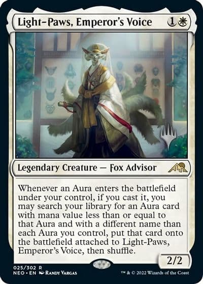 Light Paws Emperors Voice Promo Pack: Kamigawa: Neon Dynasty Magic card