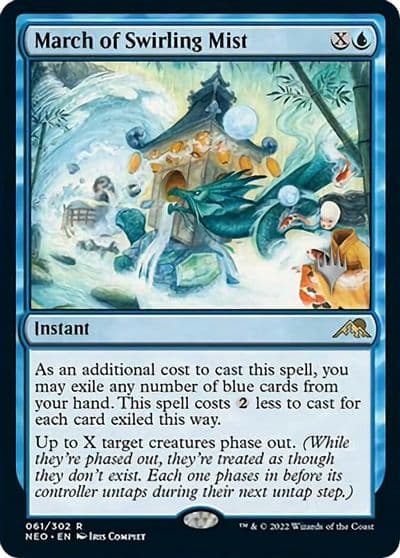 March of Swirling Mist Promo Pack: Kamigawa: Neon Dynasty Magic card