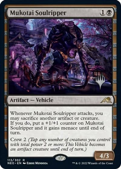 Mukotai Soulripper Promo Pack: Kamigawa: Neon Dynasty Magic card