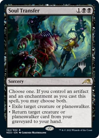 Soul Transfer Promo Pack: Kamigawa: Neon Dynasty Magic card