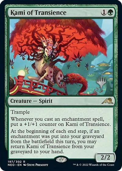 Kami of Transience Promo Pack: Kamigawa: Neon Dynasty Magic card