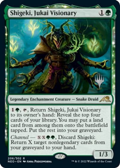 Shigeki Jukai Visionary Promo Pack: Kamigawa: Neon Dynasty Magic card