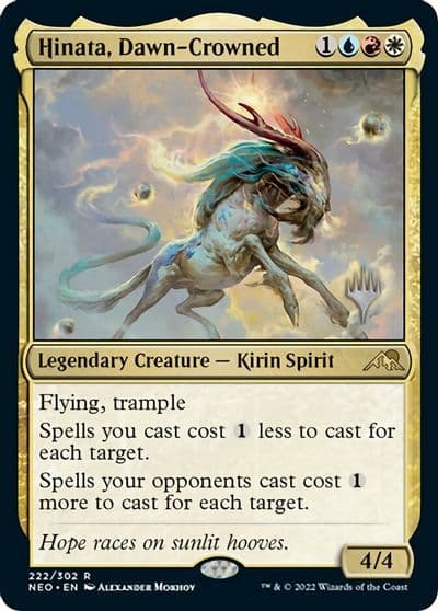 Hinata Dawn Crowned Promo Pack: Kamigawa: Neon Dynasty Magic card
