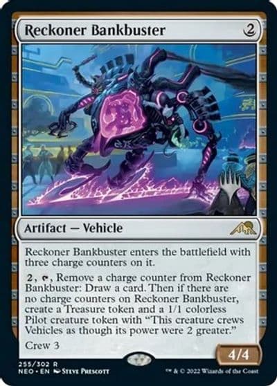 Reckoner Bankbuster Promo Pack: Kamigawa: Neon Dynasty Magic card