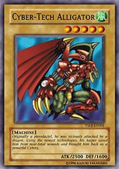 Cyber Tech Alligator Starter Deck: Jaden Yuki Yu-Gi-Oh! card