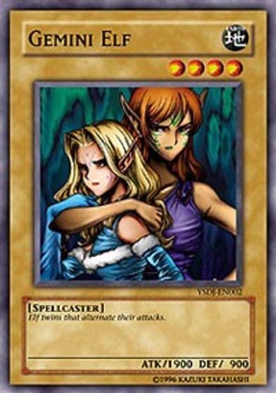 Gemini Elf Starter Deck: Jaden Yuki Yu-Gi-Oh! card