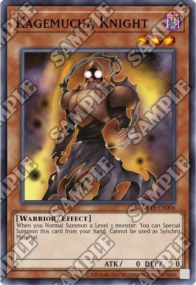 Kagemucha Knight OTS Tournament Pack 18 Yu-Gi-Oh! card