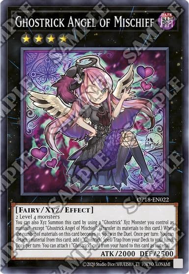 Ghostrick Angel of Mischief OTS Tournament Pack 18 Yu-Gi-Oh! card