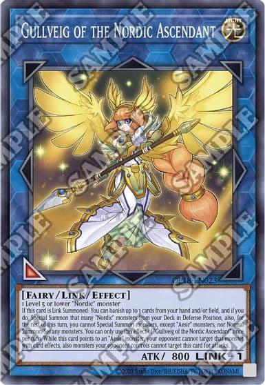 Gullveig of the Nordic Ascendant OTS Tournament Pack 18 Yu-Gi-Oh! card