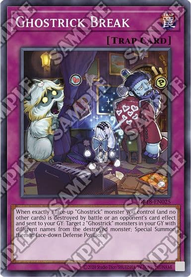 Ghostrick Break OTS Tournament Pack 18 Yu-Gi-Oh! card