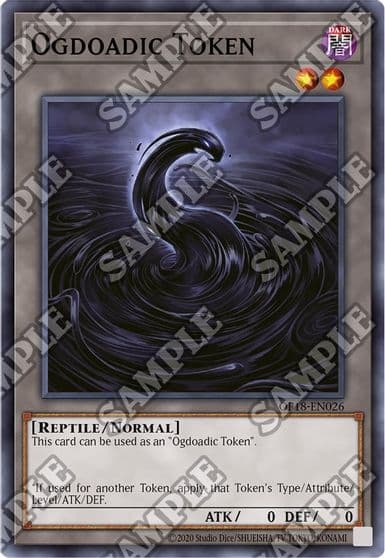 Ogdoadic Token OTS Tournament Pack 18 Yu-Gi-Oh! card