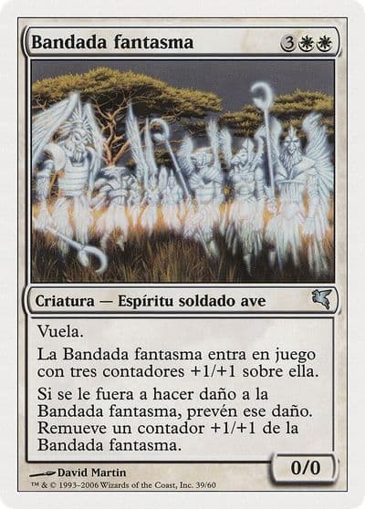 Phantom Flock Spanish Bandada fantasma C39 Magic Encyclopedia 2005 (Salvat/Hachette) Magic card