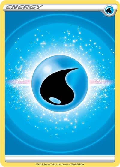 Water Energy (2022 Unnumbered) SWSH09: Brilliant Stars Pokemon card