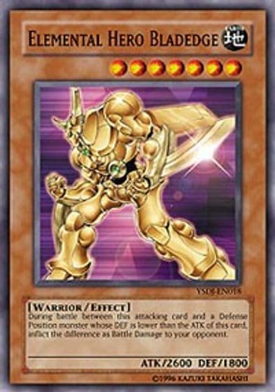 Elemental HERO Bladedge Starter Deck: Jaden Yuki Yu-Gi-Oh! card