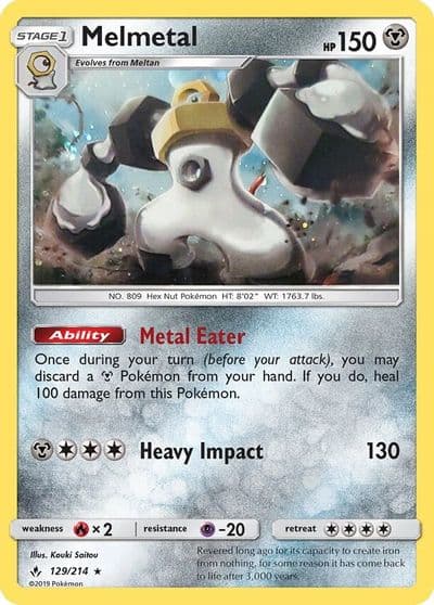 Melmetal (Cosmos Holo) Blister Exclusives Pokemon card