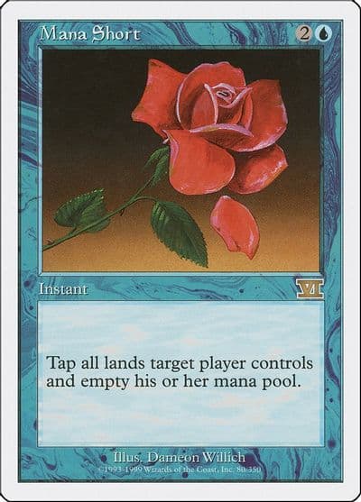 Mana Short Classic Sixth Edition Magic card
