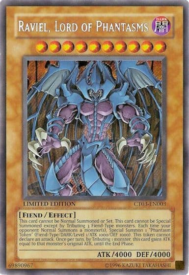 Raviel Lord of Phantasms 2006 Collectors Tin Yu-Gi-Oh! card
