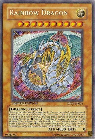 Rainbow Dragon 2007 Collectors Tin Yu-Gi-Oh! card